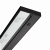 Juno Under Cabinet Lighting Led UPLED22-BL 22" 6-Lamp Pro Dimmable Fixture, 8.1 Watts, 454 Lumens, Black Finish