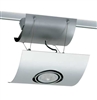 Juno Track Lighting X16101-SL Airfoil Trim for XT16101, XT16101-20H and XT16101-39H, Silver Color