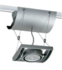 Juno Track Lighting XT16101-20H-GP AVIO One Lamp - HID Metal Halide 20W CMH MR16 GX10 Unit, Graphite Color