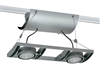 Juno Track Lighting XT16201-39H-GP AVIO Two Lamp - HID Metal Halide 39W CMH MR16 GX10 Unit, Graphite Color