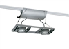 Juno Track Lighting XT16201SL AVIO Two Lamp - Low Voltage 20-75W MR16 Unit, Silver Color