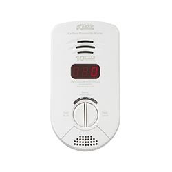 Kidde KN-COP-DP-10YB (900-0282) Worry-Free Bedroom Plug-in Carbon Monoxide Alarm with Sealed Lithium Battery Backup, Digital Display and Voice Alarm
