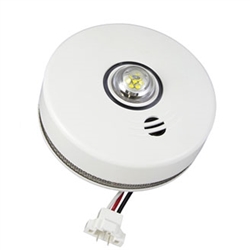 Kidde P4010ACLEDSCO-2 (21028057) 120V AC 3-in-1 LED Strobe and 10-Year Combo Smoke / CO Alarm