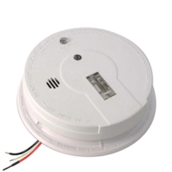 Kidde i12080 (21006379) 120V AC/DC Wire-in ionization Smoke Alarm with 9V Battery Back Up