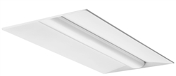 Lithonia 2BLT4 40L ADP EZ1 LP840 LED troffer 2 x 4 ft Center Basket with Linear Prisms, 120 -277V 4000K Color Temp, White