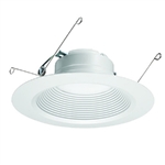 Lithonia 65BEMW LED 40K M6 711 Lumens 5/6 inch LED Recessed Downlight 12 Watts 4000K 82CRI Cool White Dimmable Energy Star 65 Watts Equal