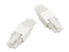 Lithonia UC ERC R12 7/8" Row Connector for End-to-End Connections White