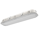 Lithonia DMW2 L24 3000LM PCL WD MVOLT GZ10 50K 80CRI 2' LED Enclosed Vapor Tight Fixture, 3000 Lumens, Polycarbonate Diffuser, Wide Distribution, 120-277V, 0-10V Dimming, 5000K, 80 CRI