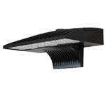 Lithonia DSXW2 LED 20C 1000 30K TFTM MVOLT BBW DBLBXD 74W LED D-Series Size 2 Wall Luminaire, 1000mA, 3000K Color Temperature, Forward Throw Medium Distribution, 120-277V, Surface Mounting Bracket, Textured Black Finish