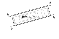 Lithonia ELA PSDMT Mounting Tray