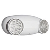 Lithonia-ELM2 LED SD Two 1.5W/3.6V White LED Thermoplastic Emergency Light, White Housing, Self-Diagnostic