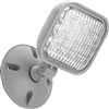 Lithonia ERE GY SGL WP SQ M12 LED Remote Lamp Head Single Lamp Fully Adjustable Gray Wet Location