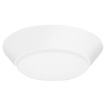 Lithonia FMML 7 827 M6 10 Watts 612 Lumens LED Indoor Ceiling 7 inches Round Flush Mount White Finish 2700K