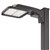 Lithonia KAX1 LED P1 30K R3 MVOLT SPA DWHXD Area Light 50W 3000K Color, Type 3 Distribution, 120-277V Square Pole Mounting, White