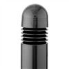 Lithonia KBA8 70M R5 120 DGCXD LPI 8" Round Architectural Bollard, 70W Metal Halide, Type V Distribution, 120V, Magnetic Ballast, Super Durable Charcoal Gray Finish, Lamp Included