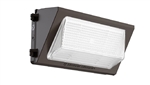 Lithonia TWR2 LED ALO SWW2 UVOLT PE DDBTXD LED Wallpack, Adjustable 8200/12100/16100 Lumen Output, Switchable CCT 3000K/4000K/5000K, Dusk-to-Dawn Operation PE, 120-277V, 80 CRI, Bronze Finish