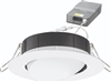 Lithonia WF4 ADJ LED 27K30K35K 90CRI MB 4" Gimbal Wafer Housing-Free LED Downlight, IC/ Non-IC, New Construction/ Remodel, Switchable Color Temperature, 2700K, 3000K, 3500K, 90 CRI, Matte Black