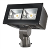 Lumark NFFLD-C40-E-UNV-33-T-CB-7030 Night Falcon LED Floodlight, Non Dimming, 3H x 3V Spot Beam, 120-277V, 13567 Lumens, Trunion Mount, 3000K, Bronze