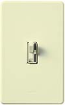 Lutron AY-10P-AL Ariadni 1000W Incandescent / Halogen Single Pole Preset Dimmer in Almond