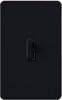 Lutron AY-10P-BL Ariadni 1000W Incandescent / Halogen Single Pole Preset Dimmer in Black