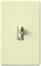 Lutron AY-600P-AL Ariadni 600W Incandescent / Halogen Single Pole Preset Dimmer in Almond