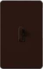 Lutron AY-600P-BR Ariadni 600W Incandescent / Halogen Single Pole Preset Dimmer in Brown