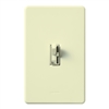 Lutron AY-600PH-AL Ariadni 600W Incandescent / Halogen Single Pole Preset Dimmer in Almond