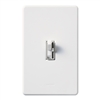 Lutron AY-600PNLH-WH Ariadni 600W Incandescent / Halogen Single Pole Preset Dimmer with Locator Light in White