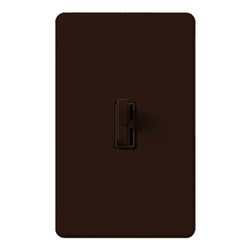 Lutron AYCL-153PH-BR Ariadni 600W Incandescent, 150W CFL or LED Single Pole / 3-Way Dimmer in Brown