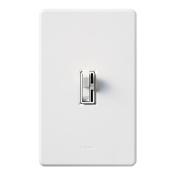 Lutron AYCL-253P-WH Ariadni 600W Incandescent, 250W CFL or LED Single Pole / 3-Way Dimmer in White