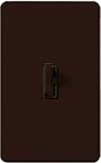 Lutron AYF-103P-277-BR Ariadni 277V / 6A Fluorescent 3-Wire / Hi-Lume LED Single Pole Dimmer in Brown