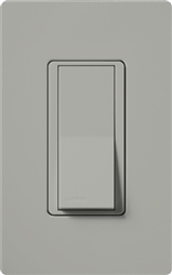 Lutron CA-1PS-GR Claro 15A Single Pole Switch in Gray