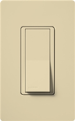 Lutron CA-1PS-IV Claro 15A Single Pole Switch in Ivory