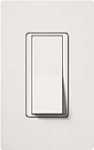 Lutron CA-3PSNL-WH Claro 15A 3-Way Switch with Locator Light in White