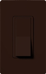 Lutron CA-4PS-BR Claro 15A 4-Way Switch in Brown