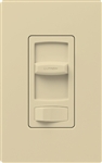 Lutron CT-103P-IV Skylark Contour 1000W Incandescent / Halogen 3-Way Preset Dimmer in Ivory