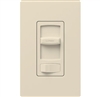 Lutron CTCL-153PDH-LA Skylark Contour 600W Incandescent, 150W CFL or LED Single Pole / 3-Way Dimmer in Light Almond