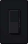 Lutron DV-103P-BL Diva 1000W Incandescent / Halogen 3-Way Dimmer in Black