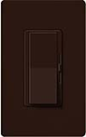 Lutron DV-103P-BR Diva 1000W Incandescent / Halogen 3-Way Dimmer in Brown