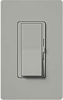 Lutron DV-103P-GR Diva 1000W Incandescent / Halogen 3-Way Dimmer in Gray