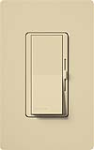 Lutron DV-103PH-IV Diva 1000W Incandescent / Halogen 3-Way Dimmer in Ivory