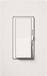 Lutron DV-103PH-WH Diva 1000W Incandescent / Halogen 3-Way Dimmer in White