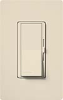 Lutron DV-600P-LA Diva 600W Incandescent / Halogen Single Pole Dimmer in Light Almond