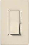 Lutron DVCL-153P-LA Diva 600W Incandescent, 150W CFL or LED Single Pole / 3-Way Dimmer in Light Almond