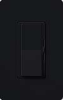 Lutron DVELV-300P-BL Diva 300W Electronic Low Voltage Single Pole Dimmer in Black