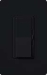 Lutron DVELV-300P-BL Diva 300W Electronic Low Voltage Single Pole Dimmer in Black