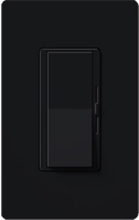 Lutron DVF-103P-BL Diva 120V / 8A Fluorescent 3-Wire / Hi-Lume LED Single Pole / 3-Way Dimmer in Black