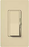 Lutron DVF-103P-IV Diva 120V / 8A Fluorescent 3-Wire / Hi-Lume LED Single Pole / 3-Way Dimmer in Ivory