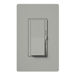 Lutron DVFSQ-F-HO-GR Diva 120V / 2.0A Single Pole / 3-Way Fan Control for Hunter Original Series Fan in Gray