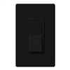 Lutron DVFSQ-LF-BL Diva 1.5 A Fan Speed ControlWith 1.0 A LED or CFL and 2.0 A Incandescent/Halogen Single Pole Switch in Black